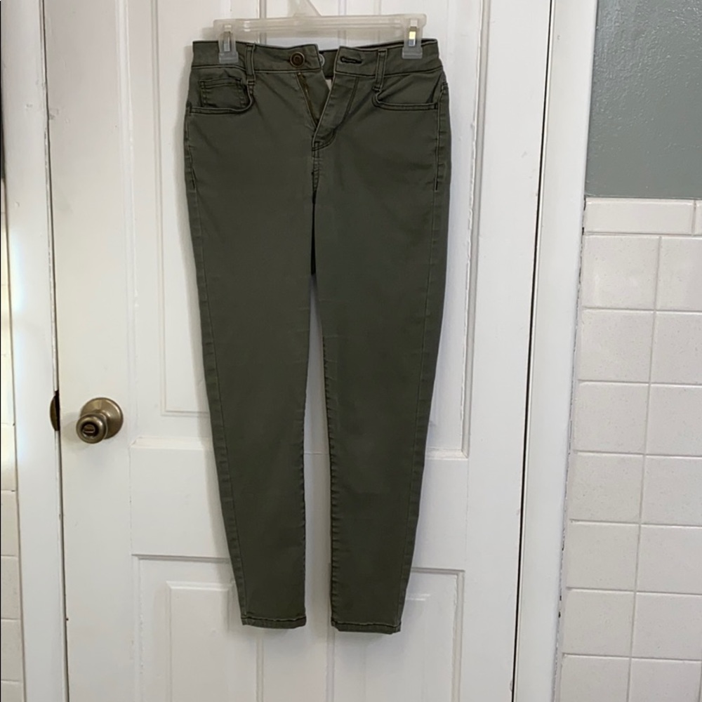 High rise jegging